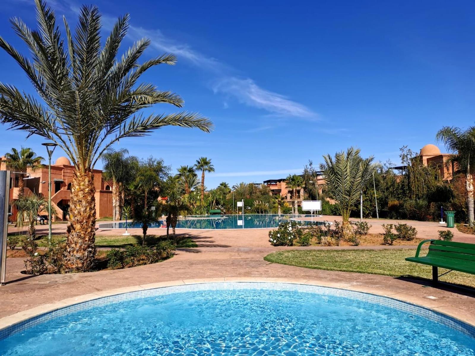 Appart 2 Chambres Piscines Marrakech Atlas Golf Resort Marraquexe Exterior foto